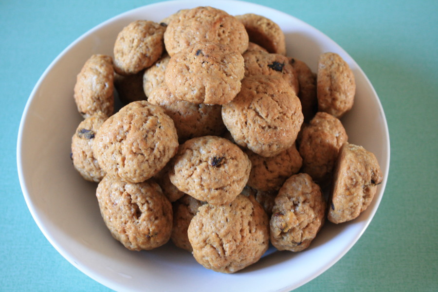 La mia ricetta: biscotti con goji e liquirizia